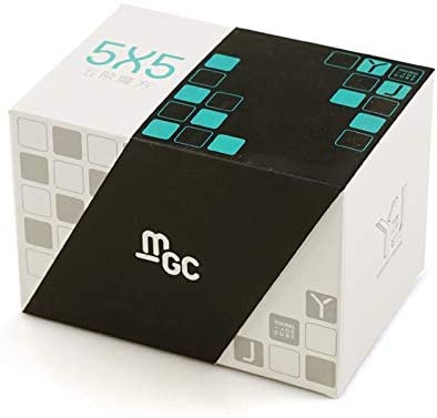 MGC 5X5 M stickerless Speed Cube MGC Magnetic 5X5X5 Magic Cube Puzzle,With exquisite gift box and accessory box