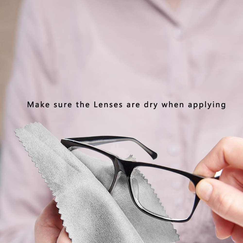 Anti Fog Wipes for Glasses Reusable /Anti-buée Lingettes réutilisables pour lunettes