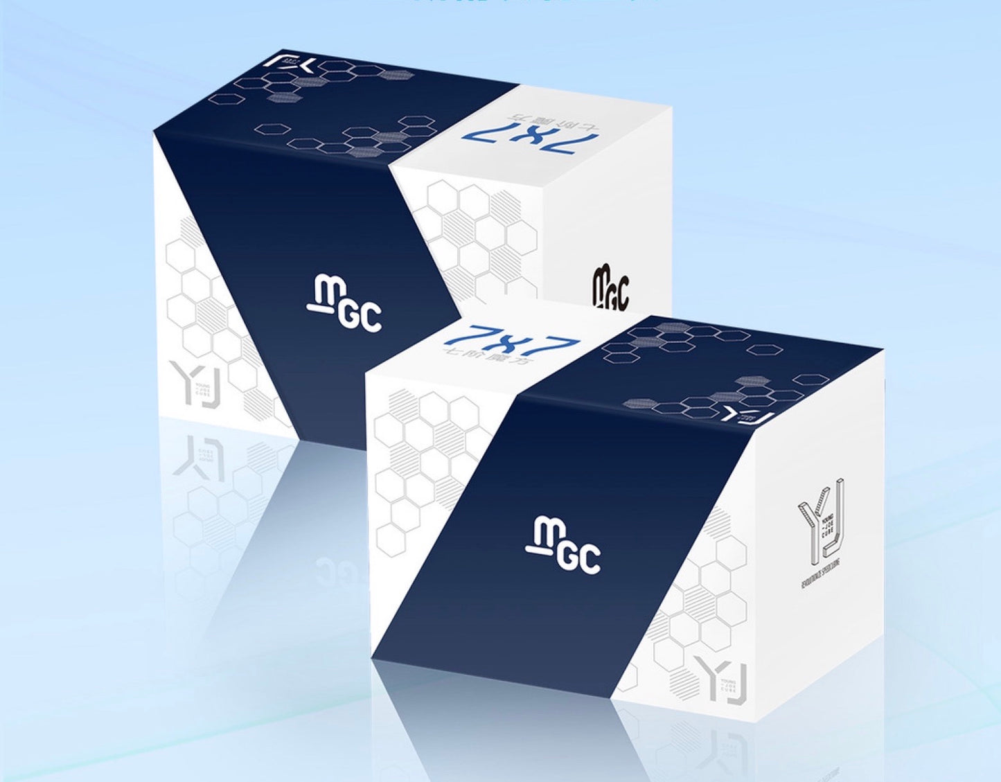 MGC 7X7 M stickerless Speed Cube MGC Magnetic 7X7X7 Magic Cube Puzzle,With exquisite gift box and accessory box