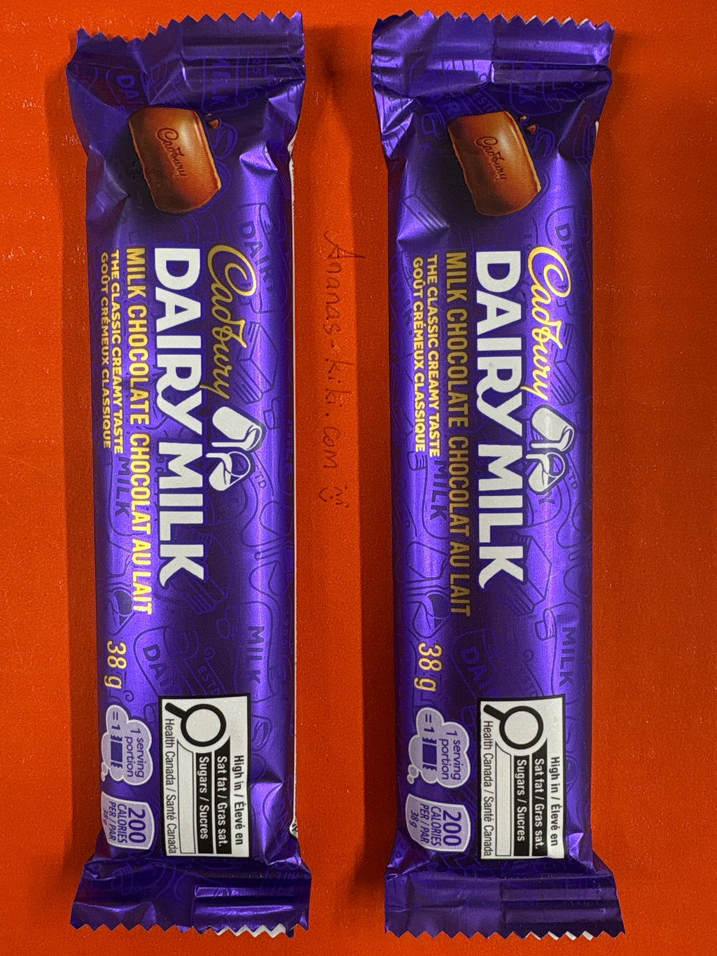 DAIRY MILK Cadbury 2*38g