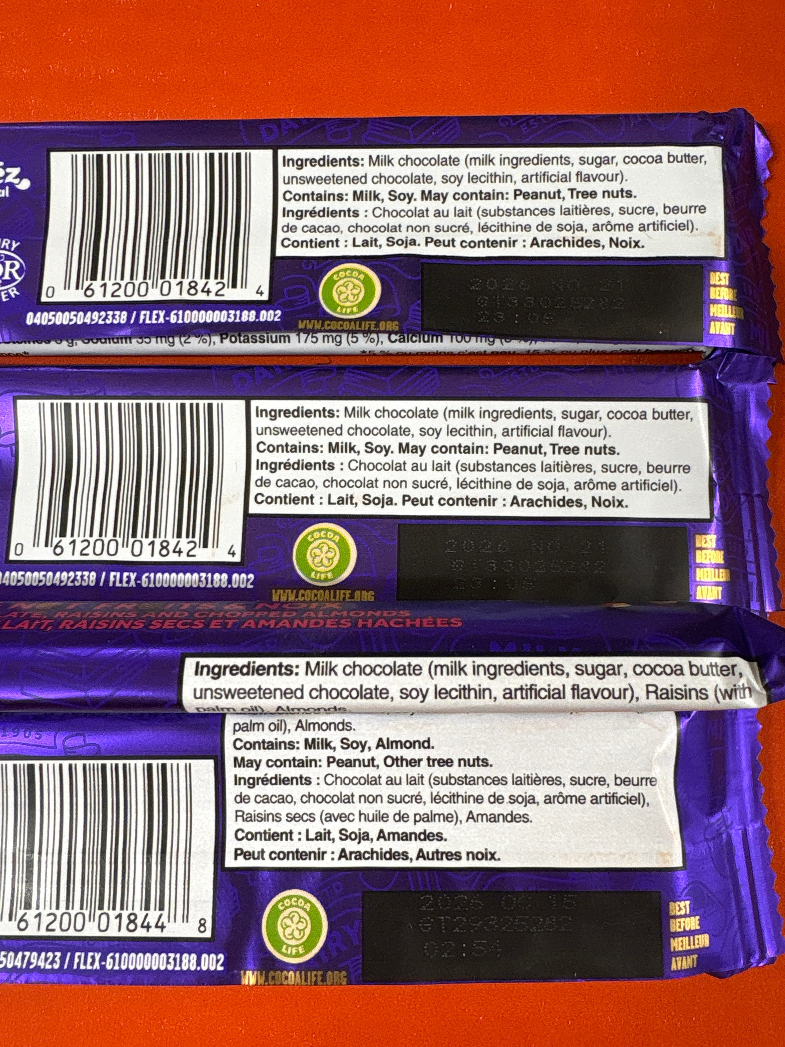 DAIRY MILK Cadbury 2*38g