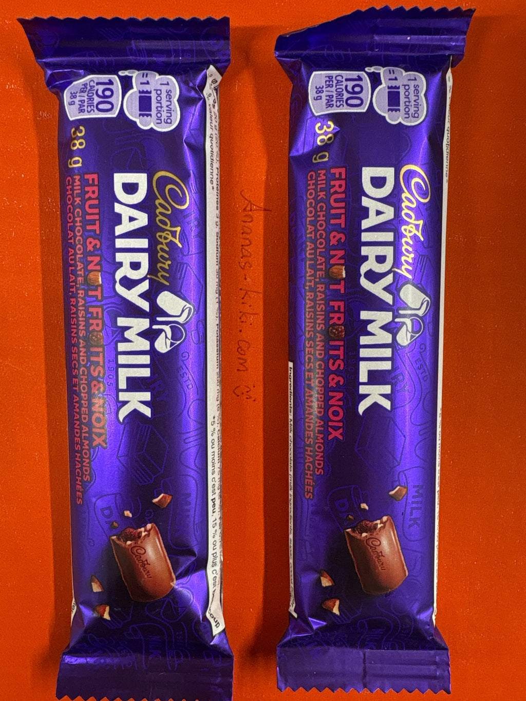 DAIRY MILK Cadbury 2*38g