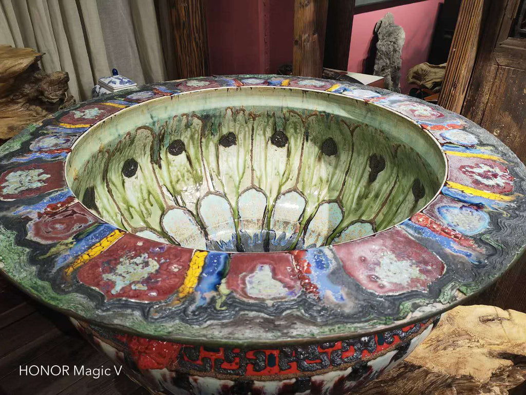 Porcelaine peinte de Yang Yongjun 1