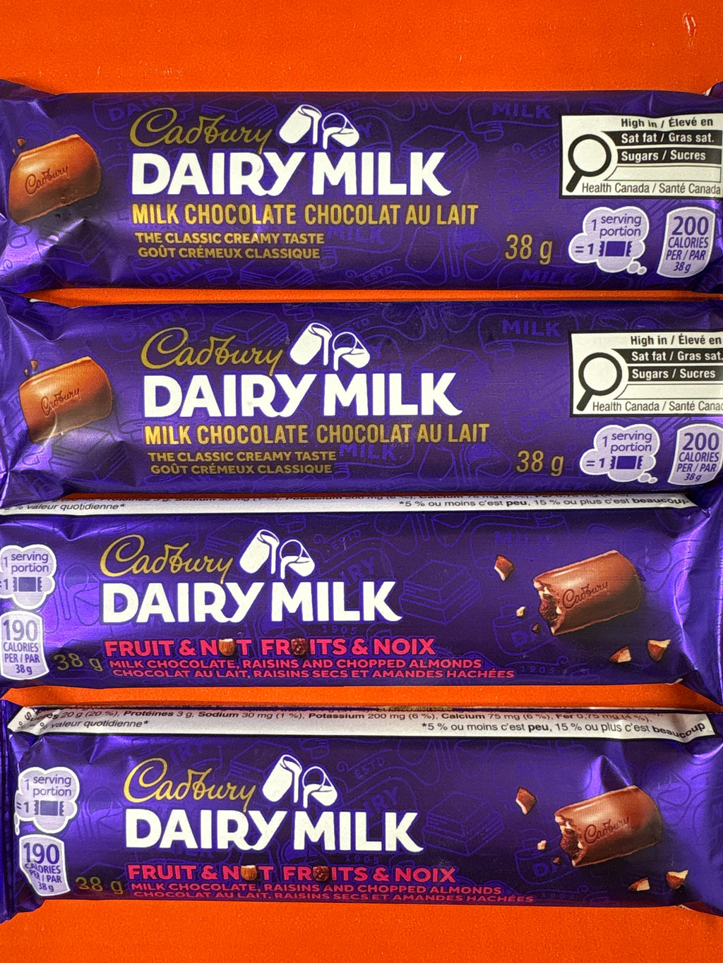 DAIRY MILK Cadbury 2*38g