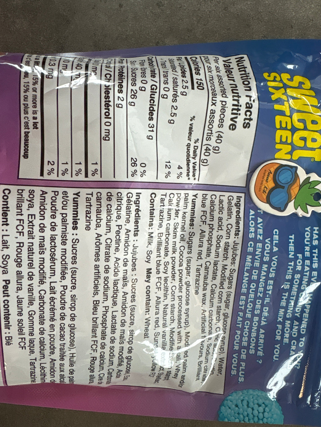 SWEET SIXTEEN-MONDOUX  325g