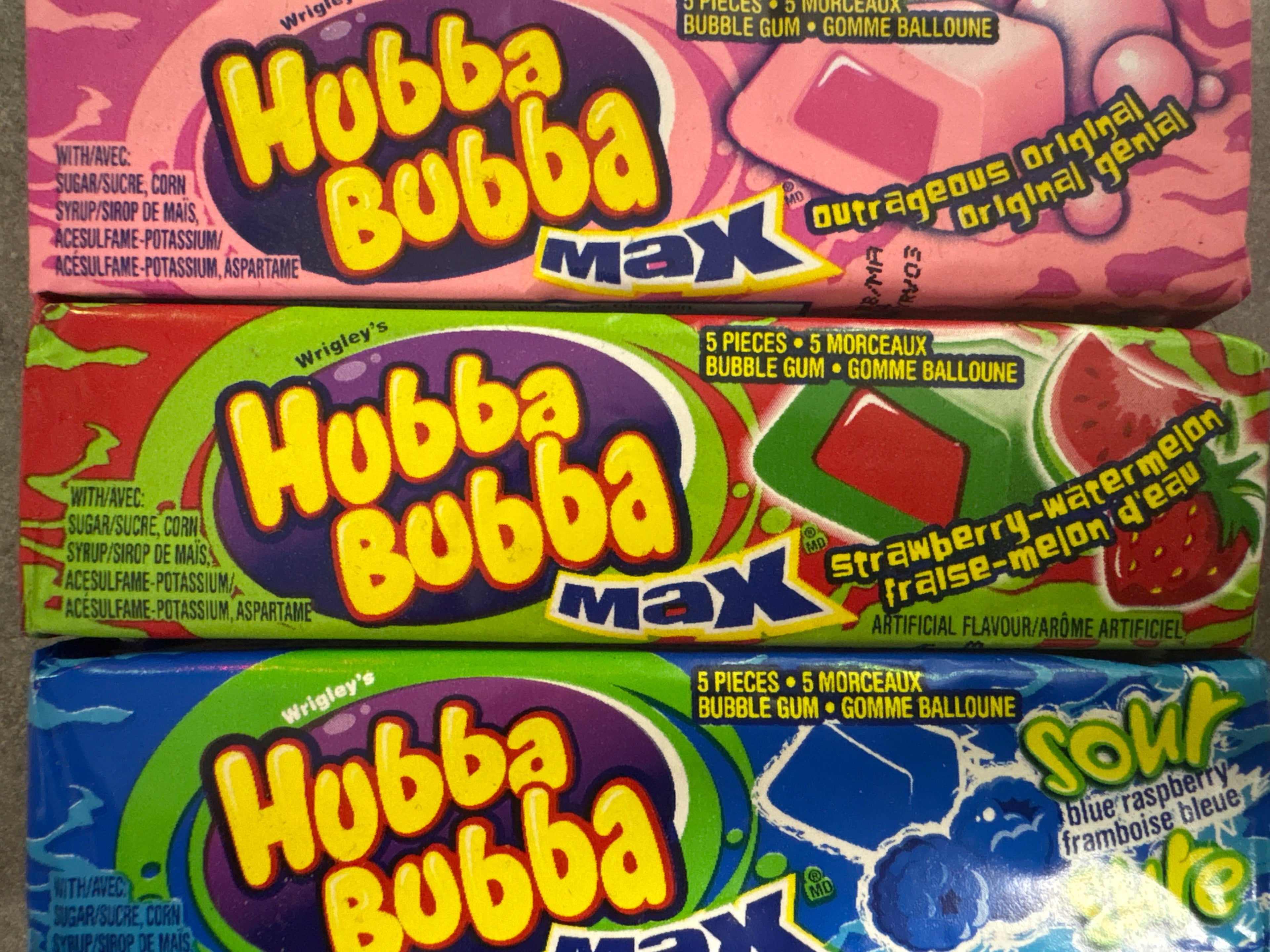 Hubba Bubba MAX 5morceaux