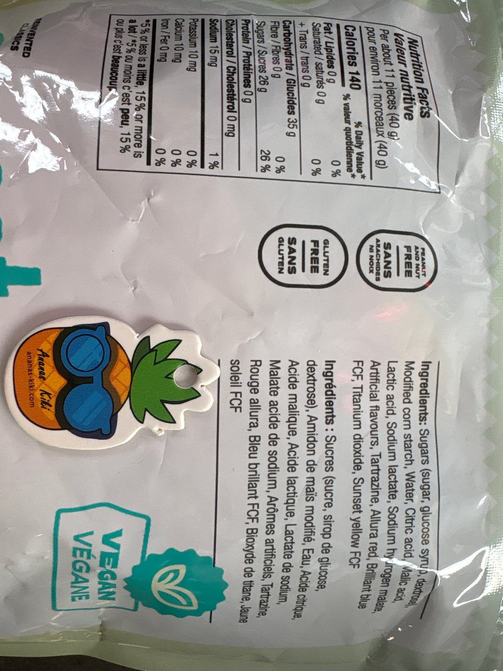 SWEET SIXTEEN VÉGANE -MONDOUX 350g