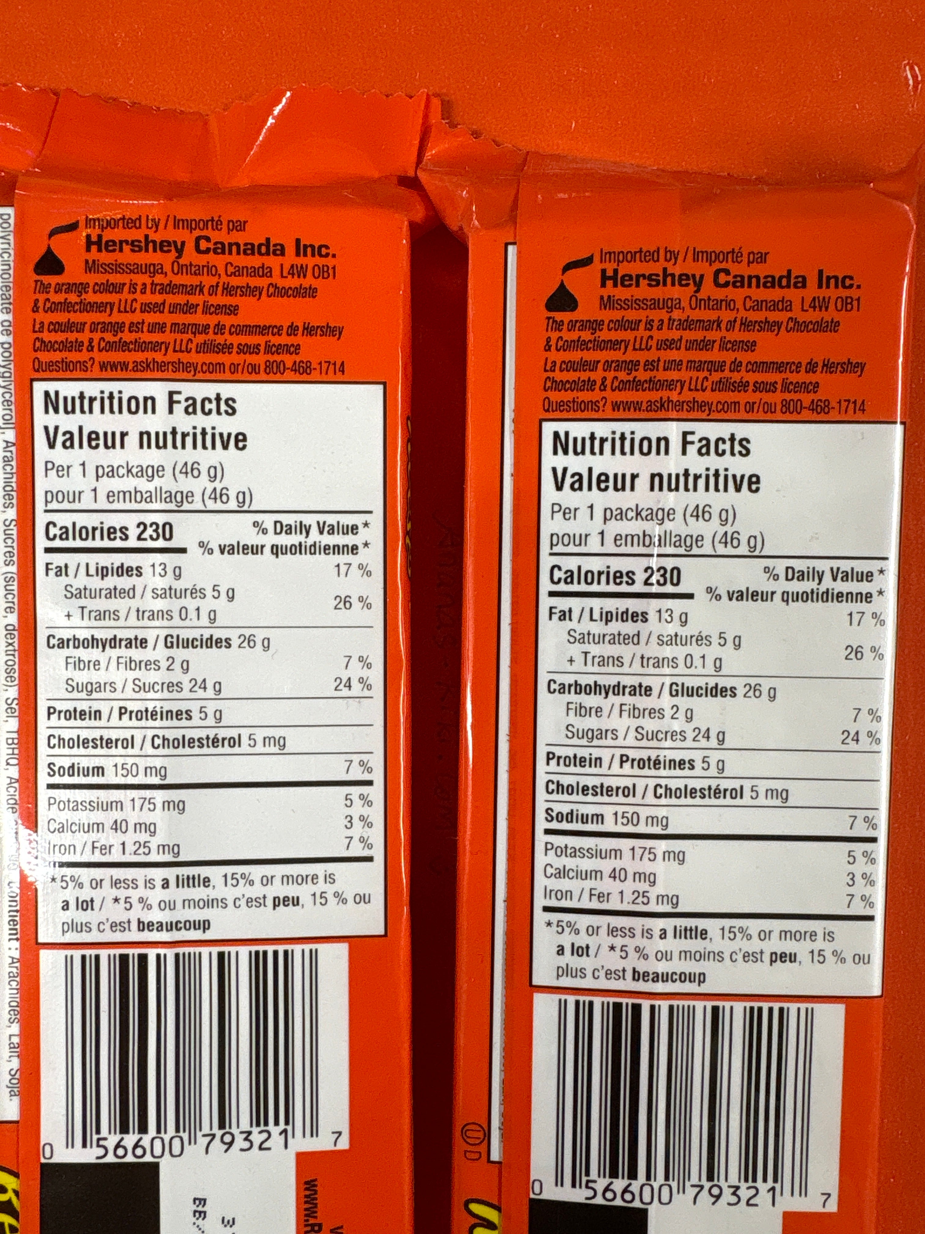 Reese’s HERSHEY’S 2*46g