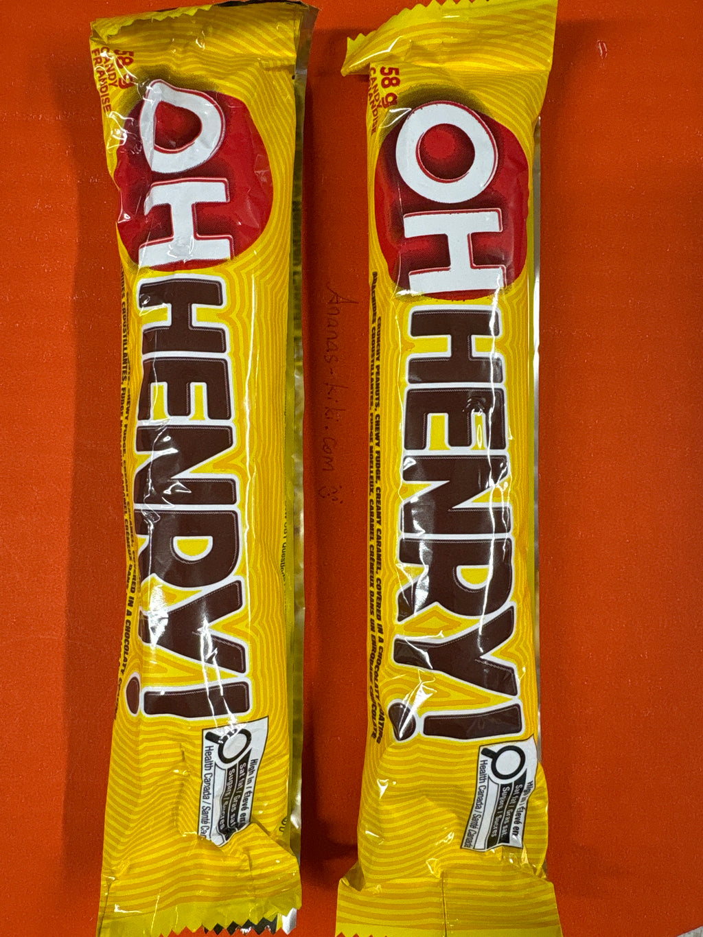 OH HENRY! HERSHEY’S 2*58g