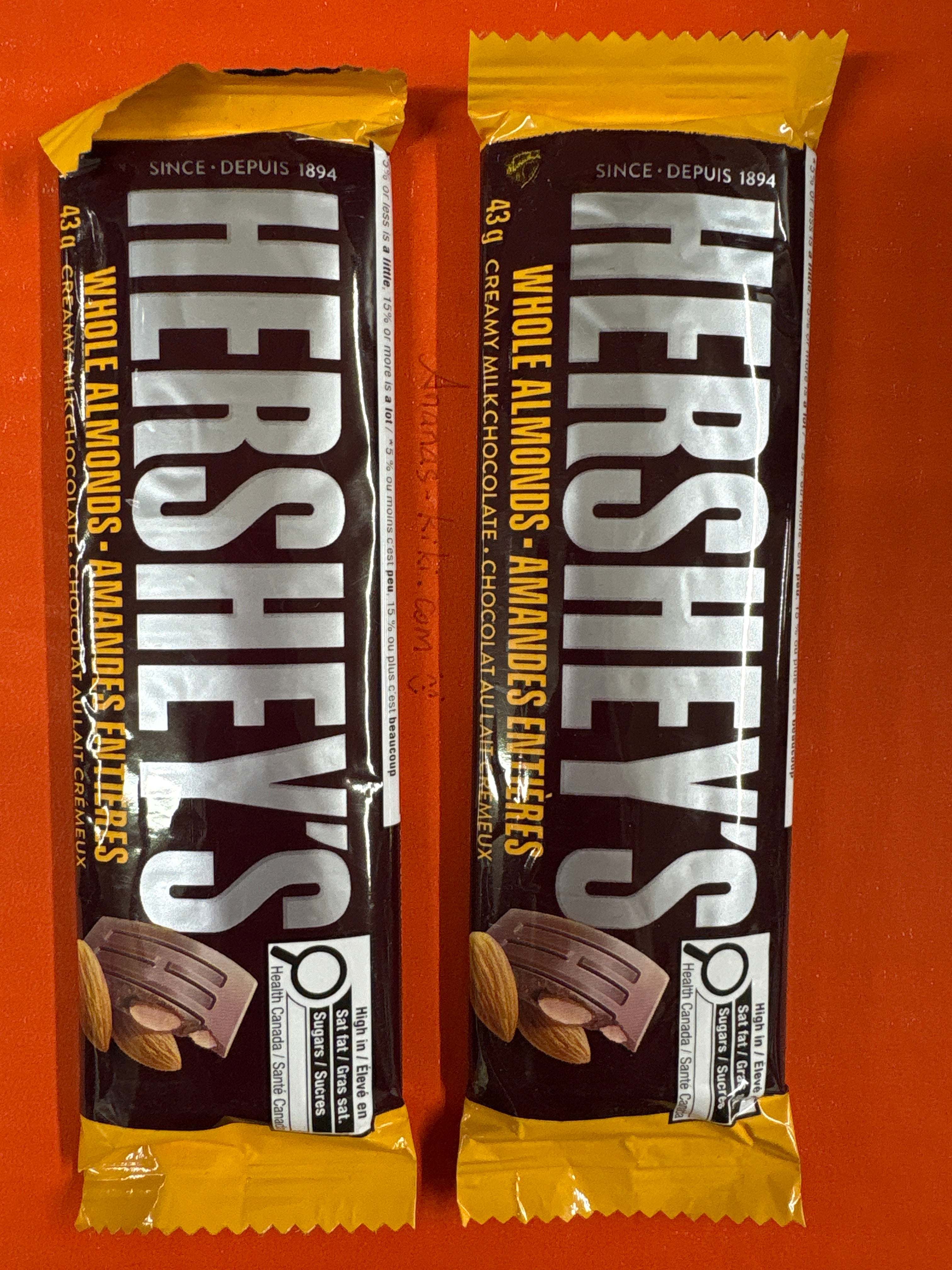 HERSHEY’S 2*43g