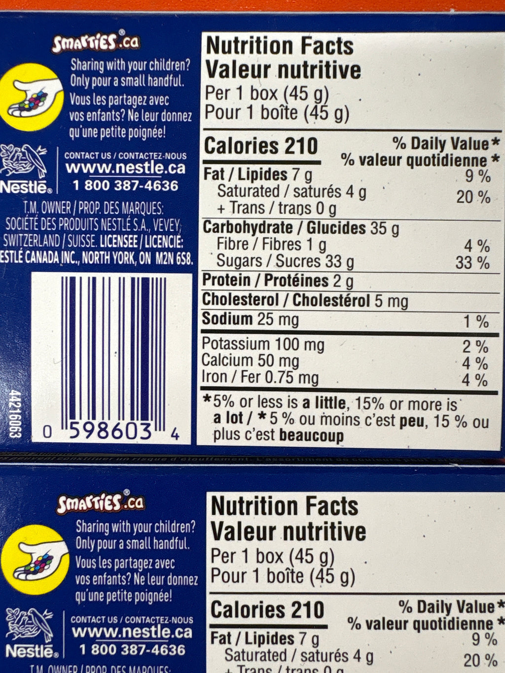 Smarties Nestle 2*45g
