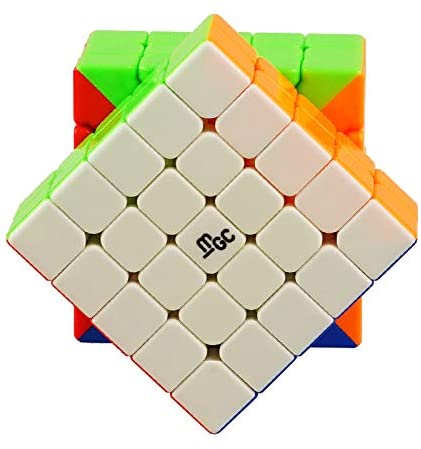 MGC 5X5 M stickerless Speed Cube MGC Magnetic 5X5X5 Magic Cube Puzzle，With exquisite gift box and accessory box