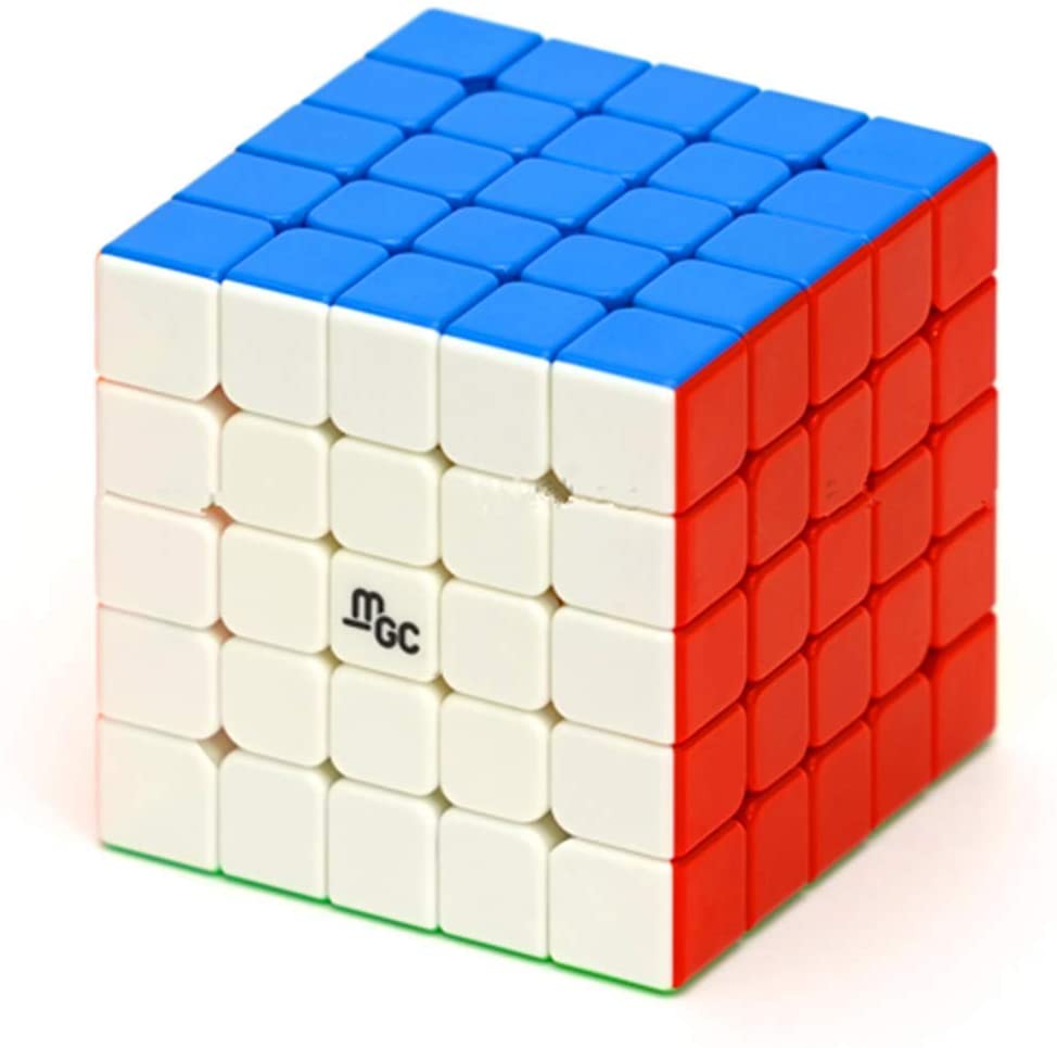 MGC 5X5 M stickerless Speed Cube MGC Magnetic 5X5X5 Magic Cube Puzzle，With exquisite gift box and accessory box
