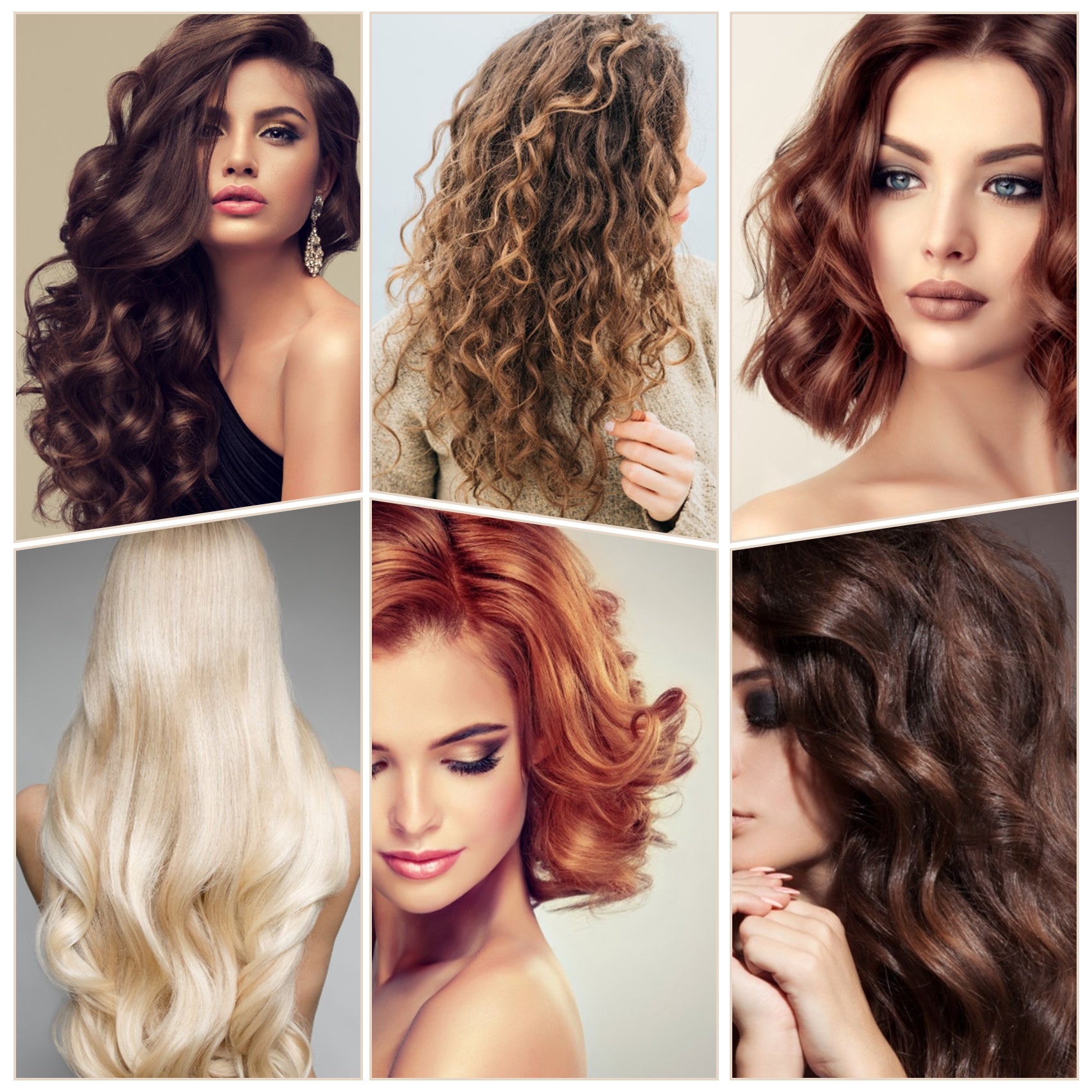 #003 Fer à friser professionnel à 3 barils de 2,5 cm avec température réglable pour chauffer rapidement les outils chauds, double tension (OR)