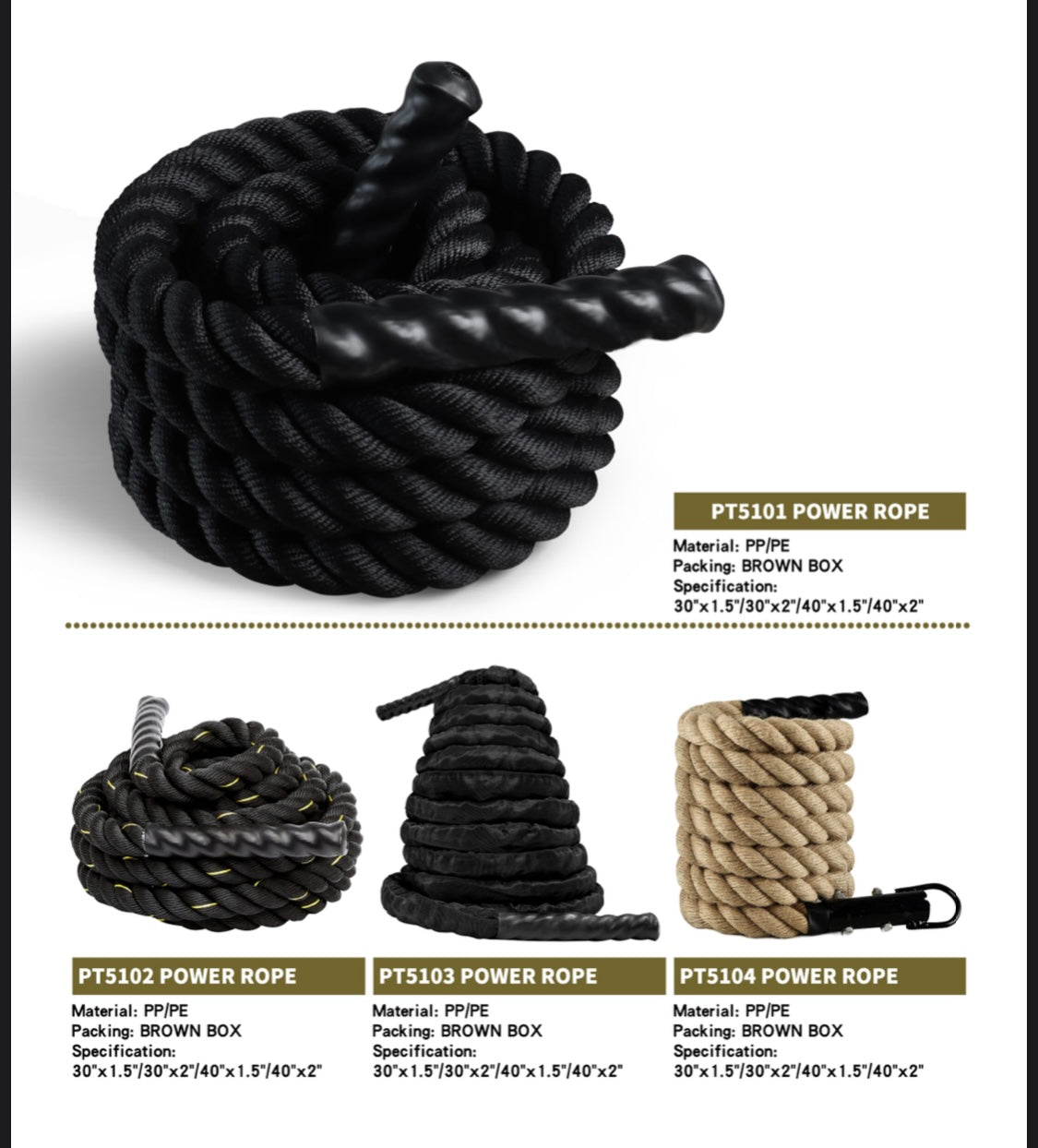 Prt Rope POWER ROPE -PT – Ananas Kiki