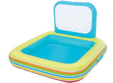 35$! LA PEINTURE Centre de jeu gonflable avec toboggan à l’eau, piscine gonflable