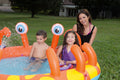 $49! CRAB Inflatable Play Center with Water Slide, Inflatable Pool