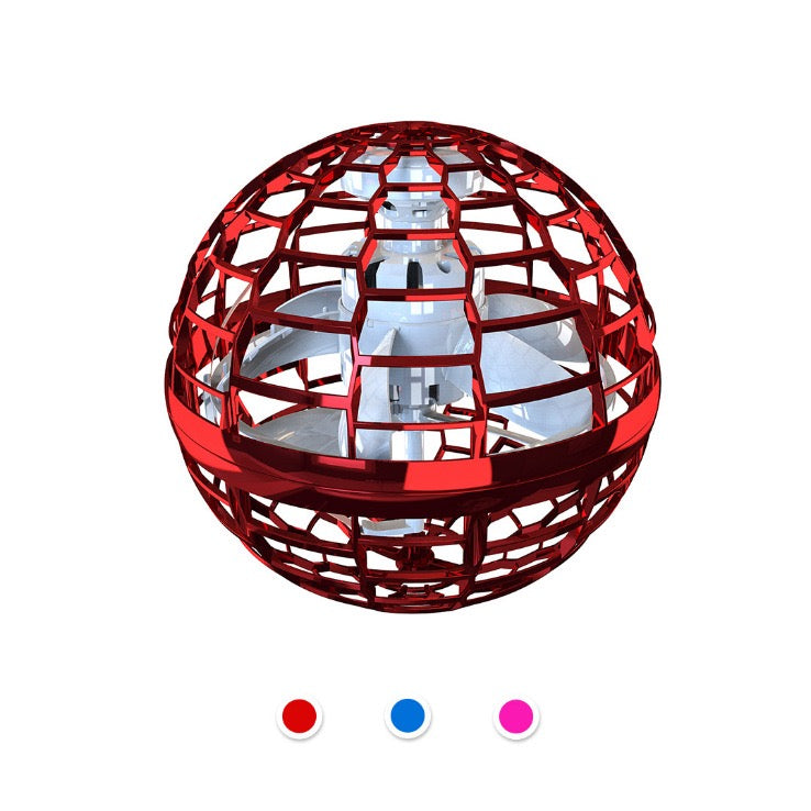 Flying Ball Toys – Flying Orb magique contrôlé à la main Jouets volants avec lumières RVB intégrées Mini drones Flynova Pro Jouet sans danger pour l'extérieur – Cadeaux d'anniversaire pour enfants, garçons et filles